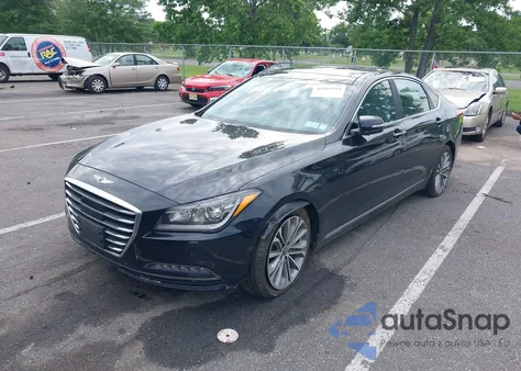2017 Genesis G80 3.8 из США, поврежденный, VIN KMHGN4JEXHU205813